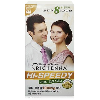 Thuốc nhuộm tóc phủ bạc thảo dược Richenna Hi-Speedy