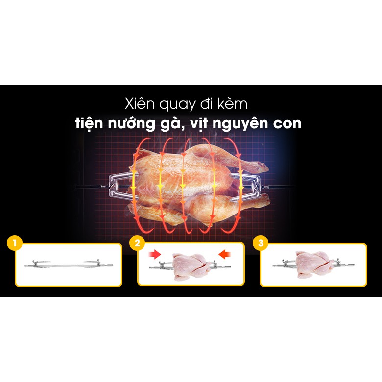 Lò nướng Sharp  EO-B46RCSV-BK 46 lít