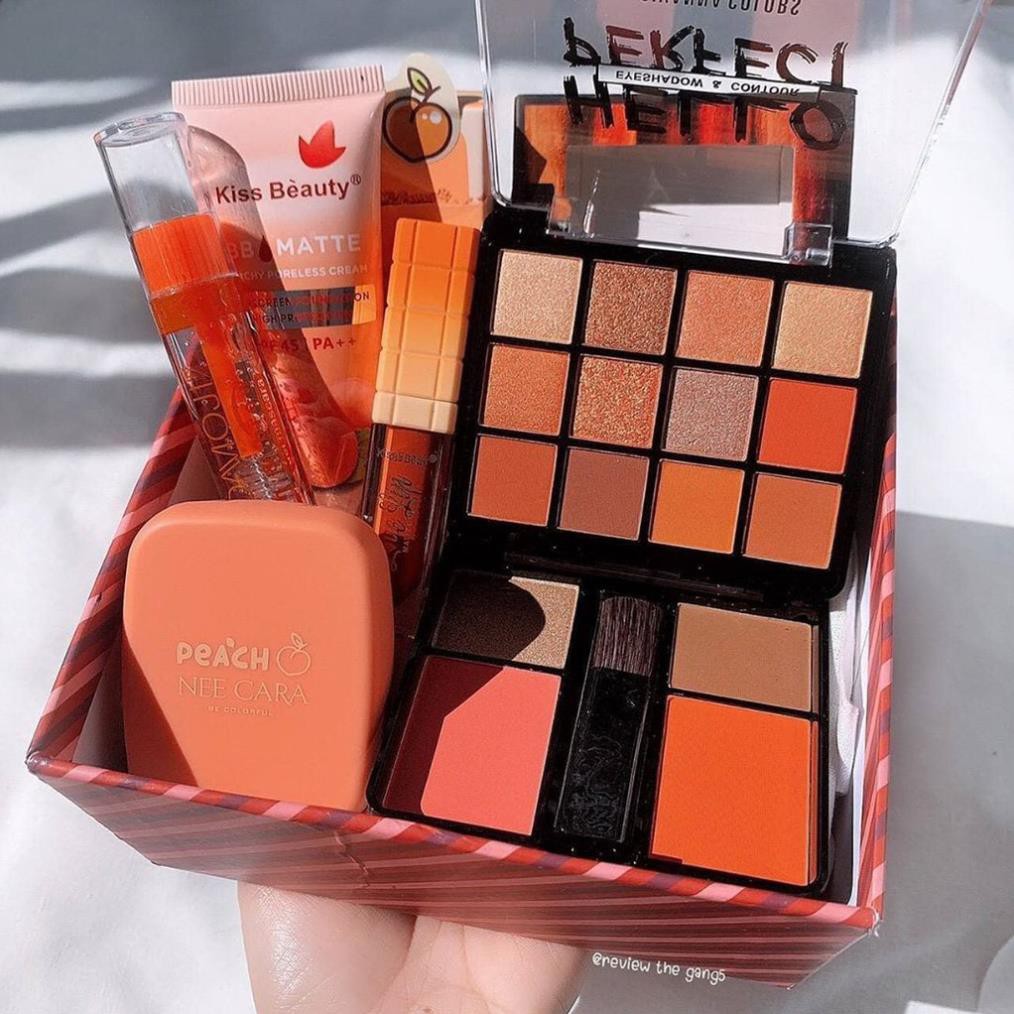 Bộ Mỹ Phẩm Trang Điểm Peach Perfect 5 món | BigBuy360 - bigbuy360.vn