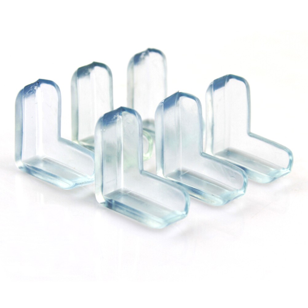 Bộ 4 Miếng Nhựa Gắn Góc Bàn Bảo Vệ An Toàn Cho Bé