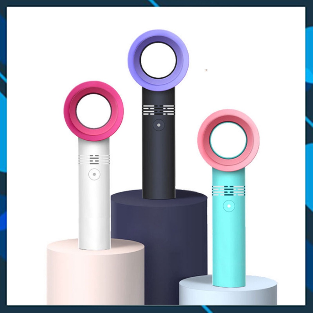 Quạt sạc mini không cánh cầm tay - Du Lịch - Văn Phòng-Barlow store