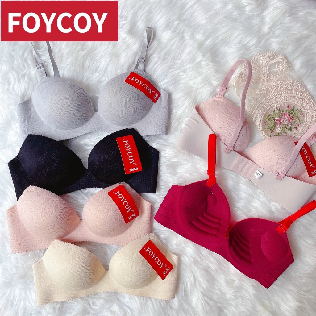 Set 3 áo lót đệm dày không gọng nâng đẩy