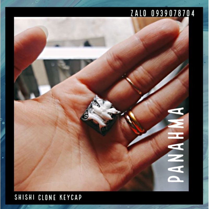 Keycap OEM Profile R4 Clone Resin - Shishi nút bàn phím hình con lân