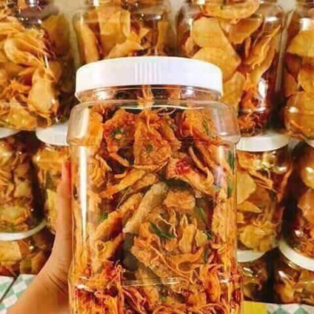 CƠM CHÁY LẮC KHÔ GÀ (2 HŨ 500GRAM =1KG )