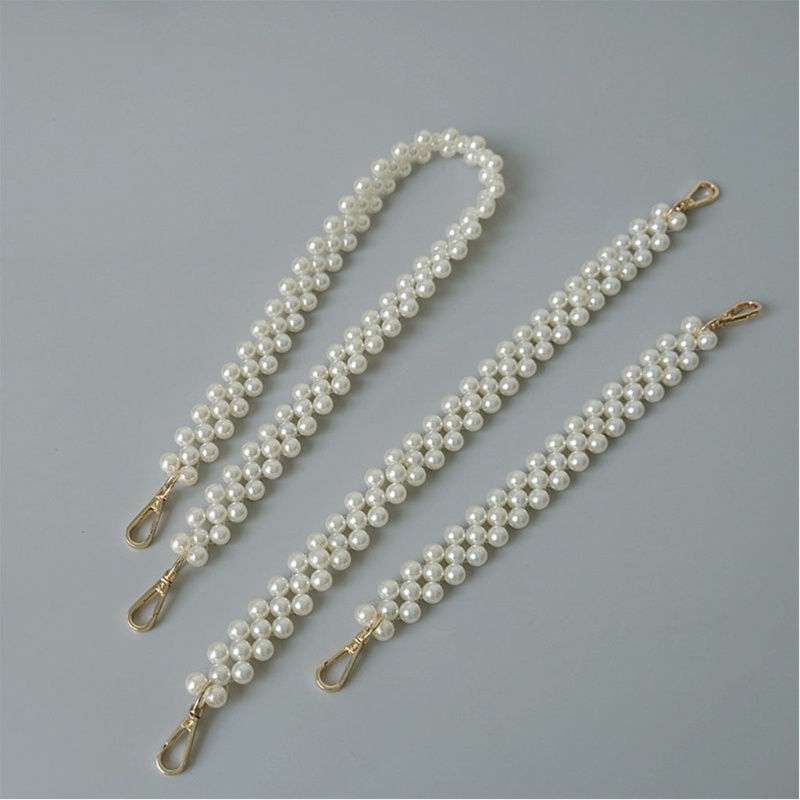 Dây Đeo Chuỗi Hạt Ngọc Trai Nhân Tạo Thay Thế Cho Túi Xách Nữ