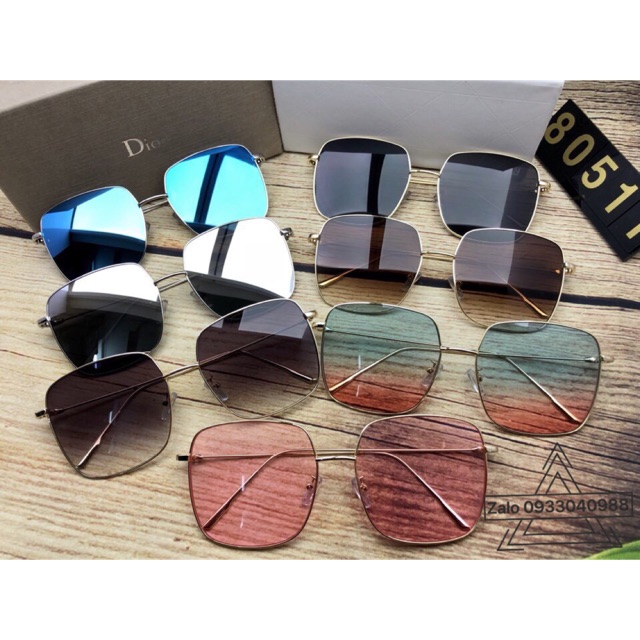 MẮT KÍNH VUÔNG PHONG CÁCH 2018 DIOR