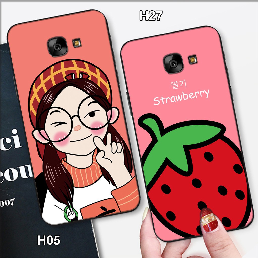 Ốp lưng Samsung A3 2017 - A5 2017 - A7 2017 in hình dễ thương