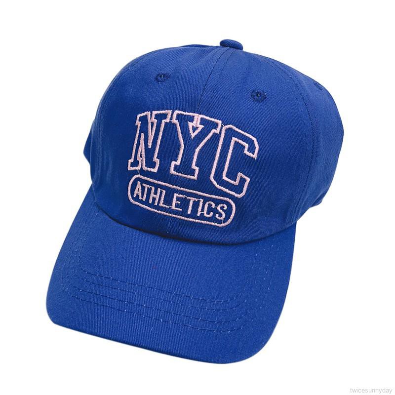 Nón lưỡi trai thêu chữ kiểu dáng năng động dành cho trẻ em