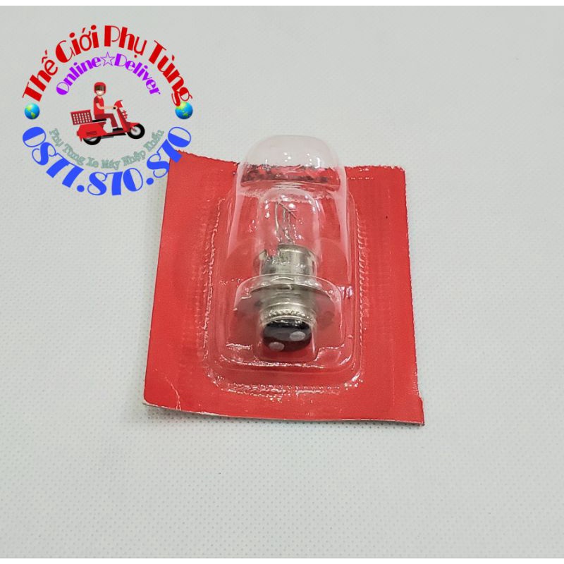 Bóng đèn trước 3 chia - Bóng đèn Wave Thái 110 12V-35W zin Honda Indonesia - 34901-KEV-950