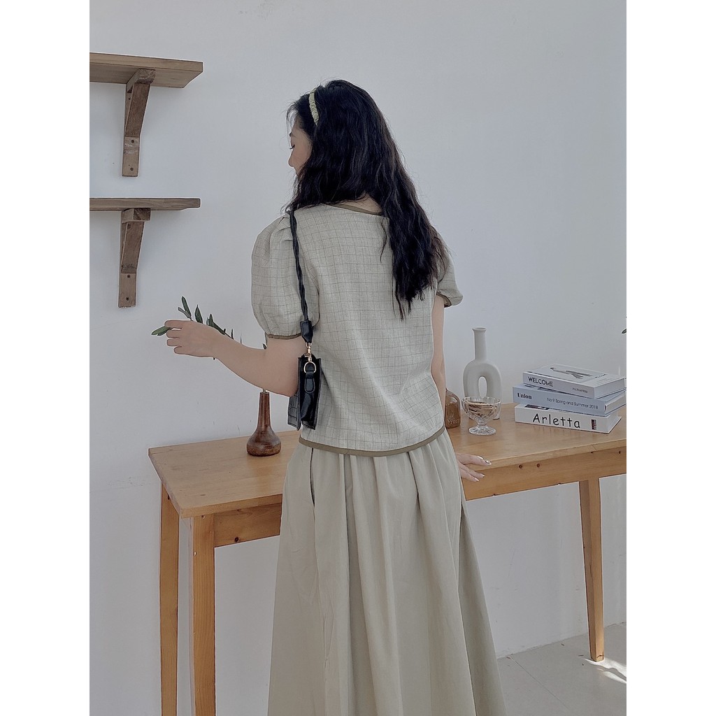 ÁO KHUY BỌC XANH CỐM | BigBuy360 - bigbuy360.vn