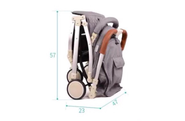 Xe đẩy Gấp gọn Sisver 2018 1 chiều 3 tư thế