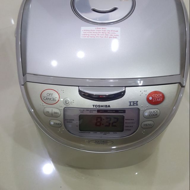 NỒI CƠM ĐIỆN CAO TẦN TOSHIBI RC-18RH MỚI 100%