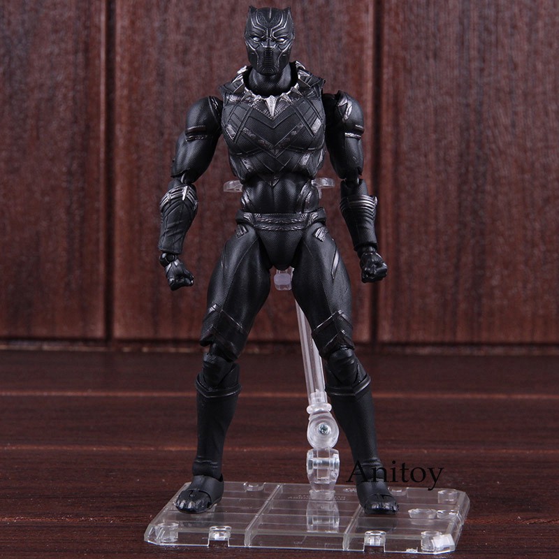 Mô Hình Nhân Vật Black Panther Trong Captain America Bằng Pvc