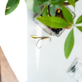 Lưỡi câu mồi mềm AR-15 có thìa xoay hàng mới  LK Hòa