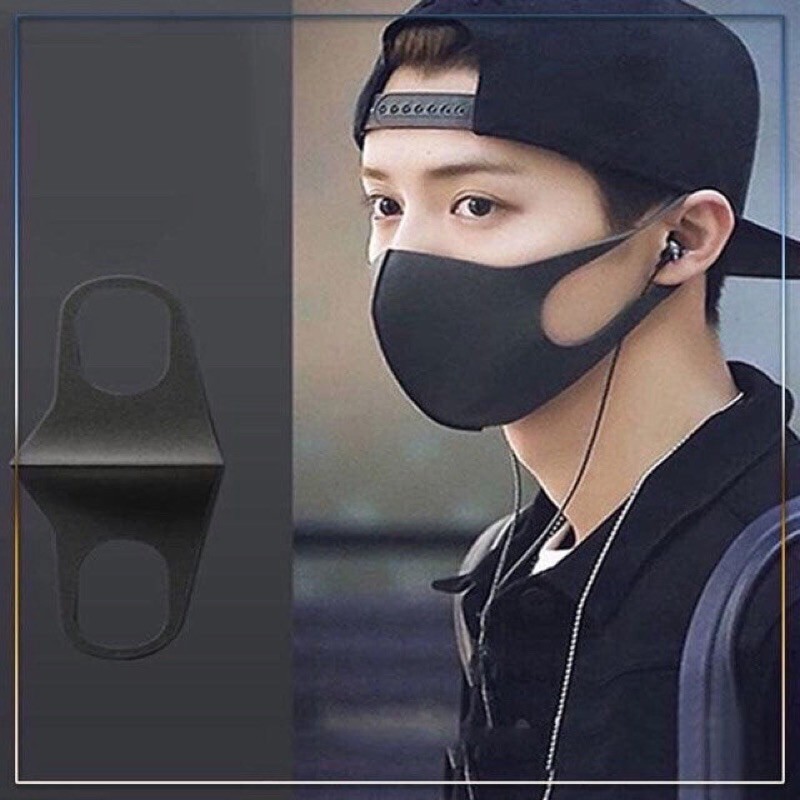 Khẩu Trang 3D vải su poli Chống khuẩn Chống bụi( Có thể tái sử dụng | BigBuy360 - bigbuy360.vn