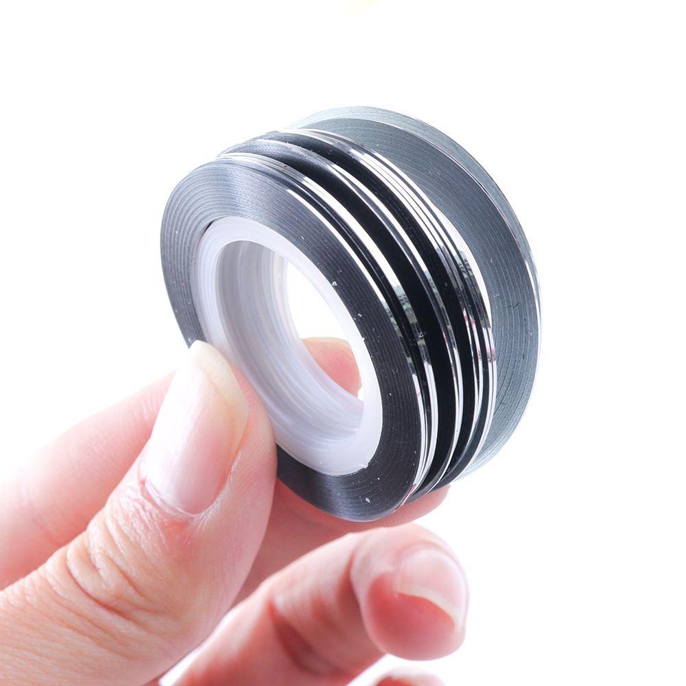 Bộ 5 Cuộn Phụ Kiện Trang Trí Móng Tay Nghệ Thuật|Băng Keo Dán Tiện Dụng Chất Lượng Cao