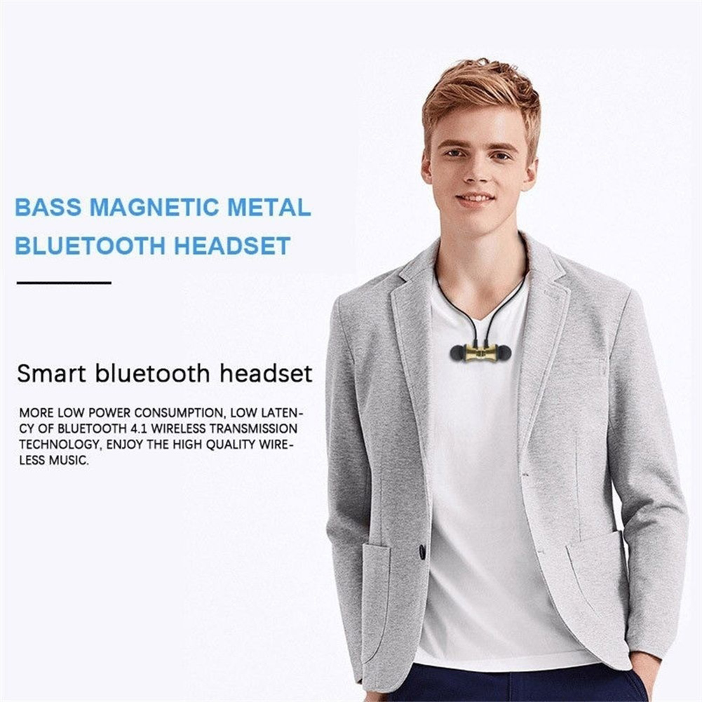 Tai Nghe Nhét Tai Thể Thao Kết Nối Bluetooth 4.2 Kèm Mic