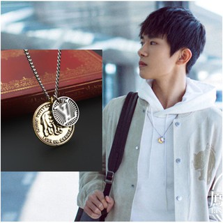 Dây chuyền chạm khắc tinh tế TFBOYS Dịch Dương Thiên Tỉ