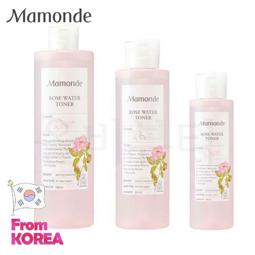 MAMONDE (Hàng Mới Về) Nước Hoa Hồng 150ml / 250ml / 500ml Từ Hàn Quốc