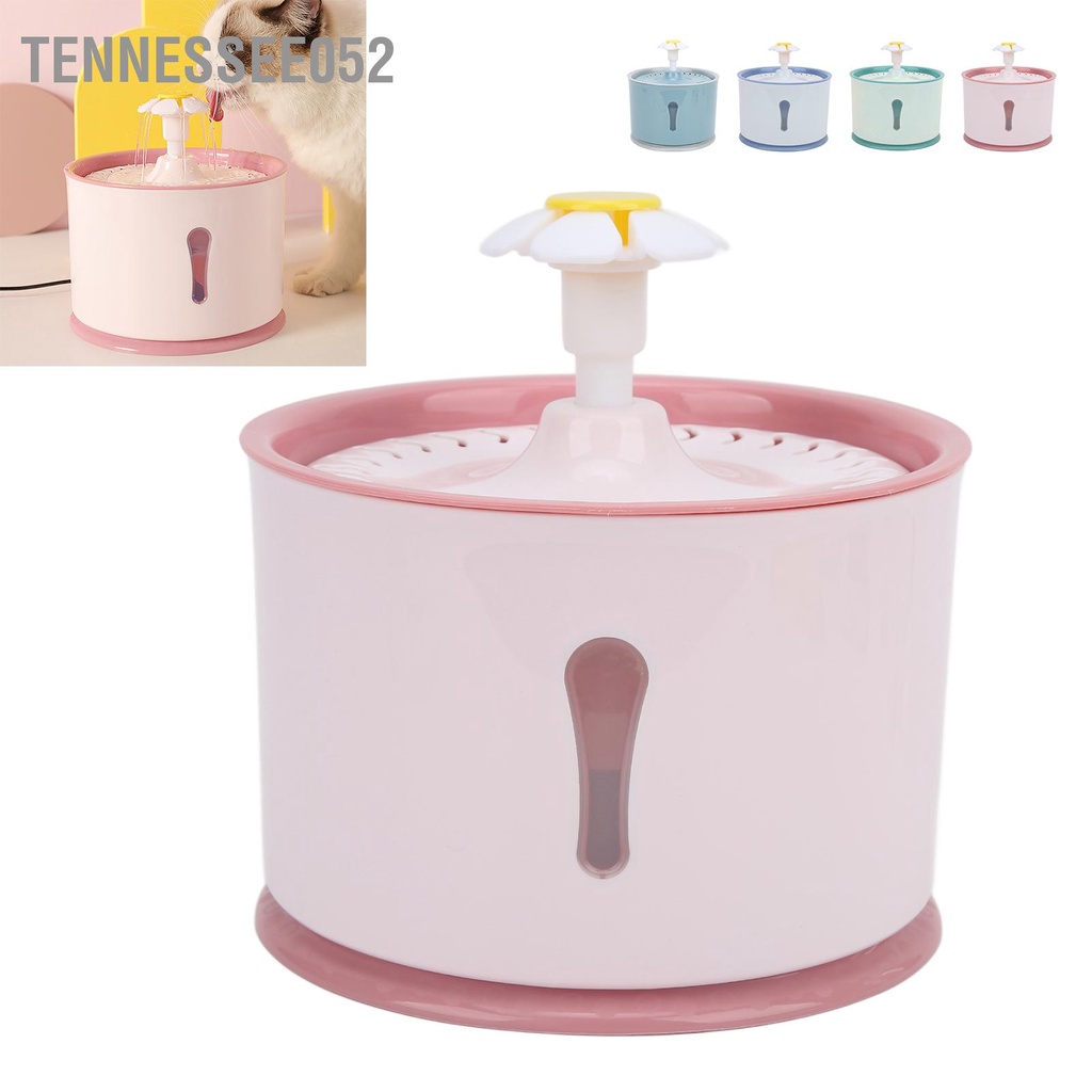 Máy Lọc Nước Tự Động - Máy Uống Nước Tự Động Cho Mèo có đèn LED 2.4L