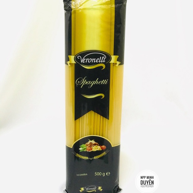 Mỳ ý spaghetti 500g Veronelli nhập khẩu ý