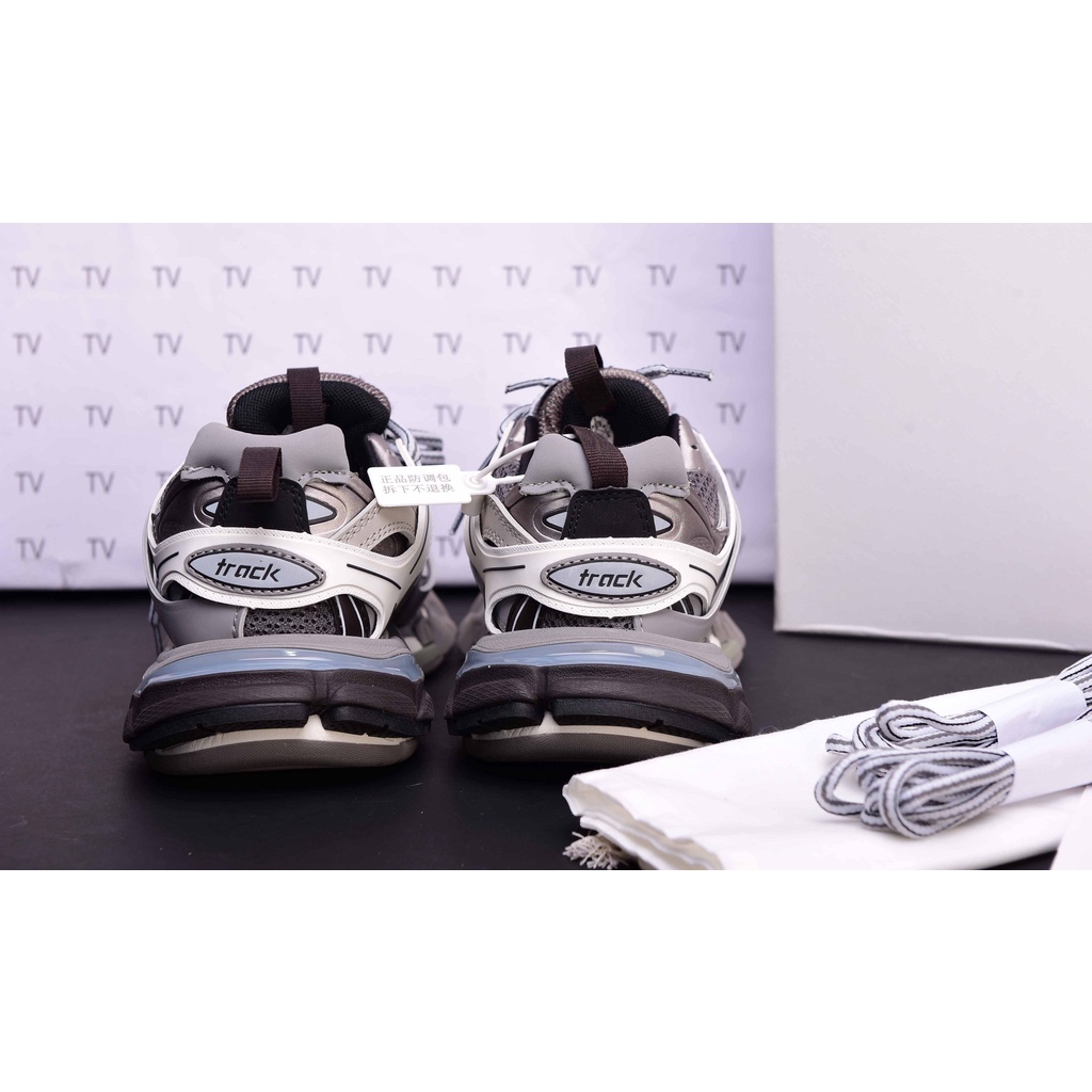 GIÀY SNEAKER THỂ THAO NAM NỮ BALENCIAGA TRACK 3.0 màu xám
