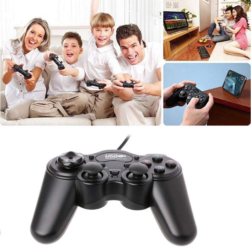 NAMA USB 2.0 Gamepad Gaming Joystick Wired Game Controller For PC Computer Laptop