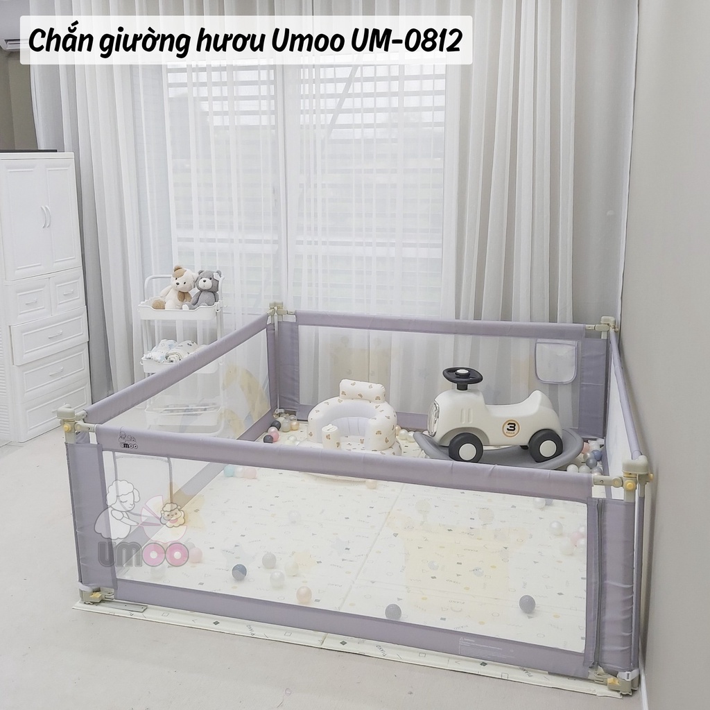 Thanh Chắn Giường Umoo Bản Nâng Cấp Mới Nhất 2023 Chặn Giường Chống Trượt An Toàn Cho Bé