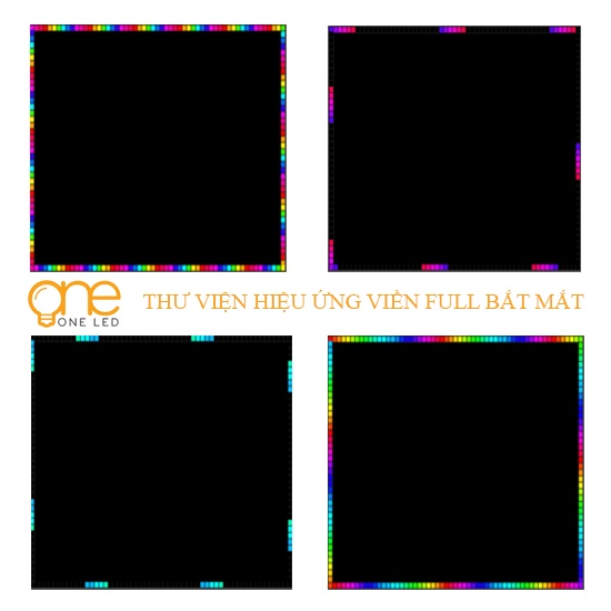 Bo điều khiển Led Full 1903, 6803 - Viền 1000 LED