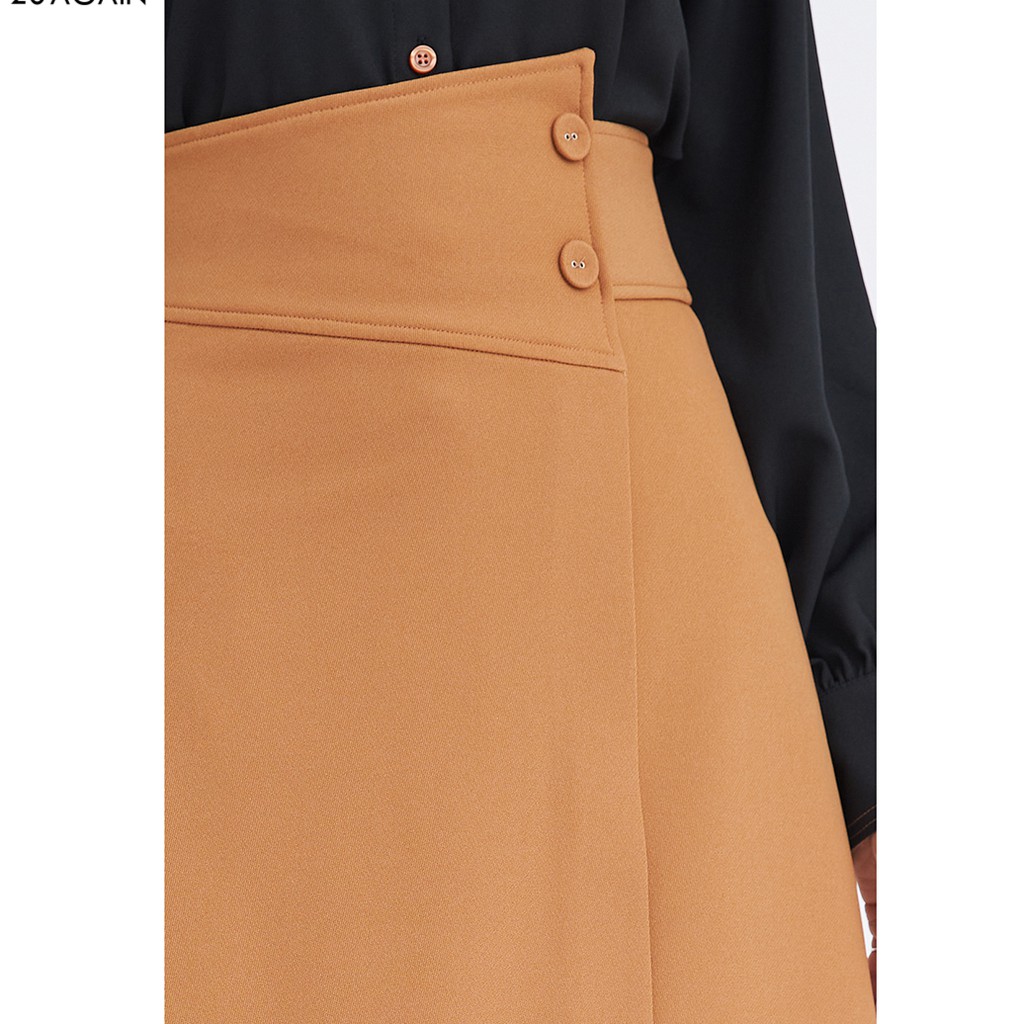 Chân váy dài 92WEAR 2 màu, đủ size, cạp cao vạt lệch JDA1533 | BigBuy360 - bigbuy360.vn