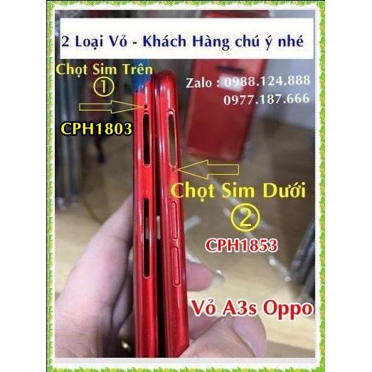 Vỏ Lưng A3s OPPO