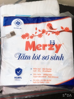 Tấm Lót Sơ Sinh Merzy 30 Miếng