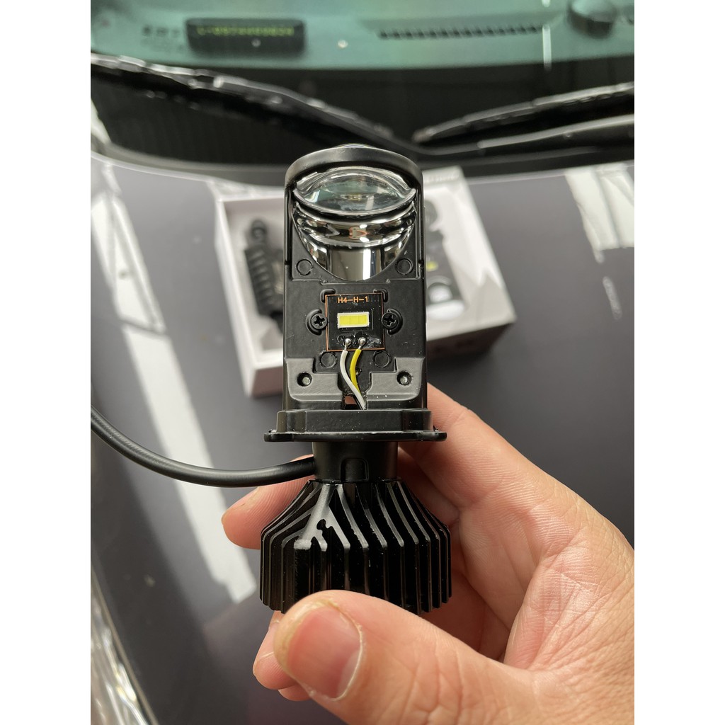 Đèn Bi cầu Mini H4 Siêu Sáng Dành Cho Cả Xe máy &amp; Ô Tô