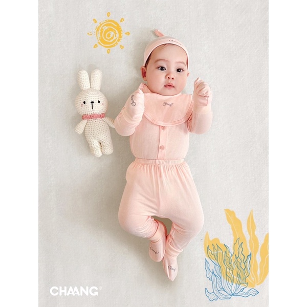 CHAANG - BỘ SƠ SINH CHAANG CÀI THẲNG / CÀI CHÉO, Suzy baby