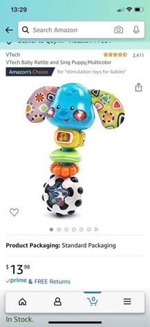 Lục lạc phát nhạc Vtech Chính hãng