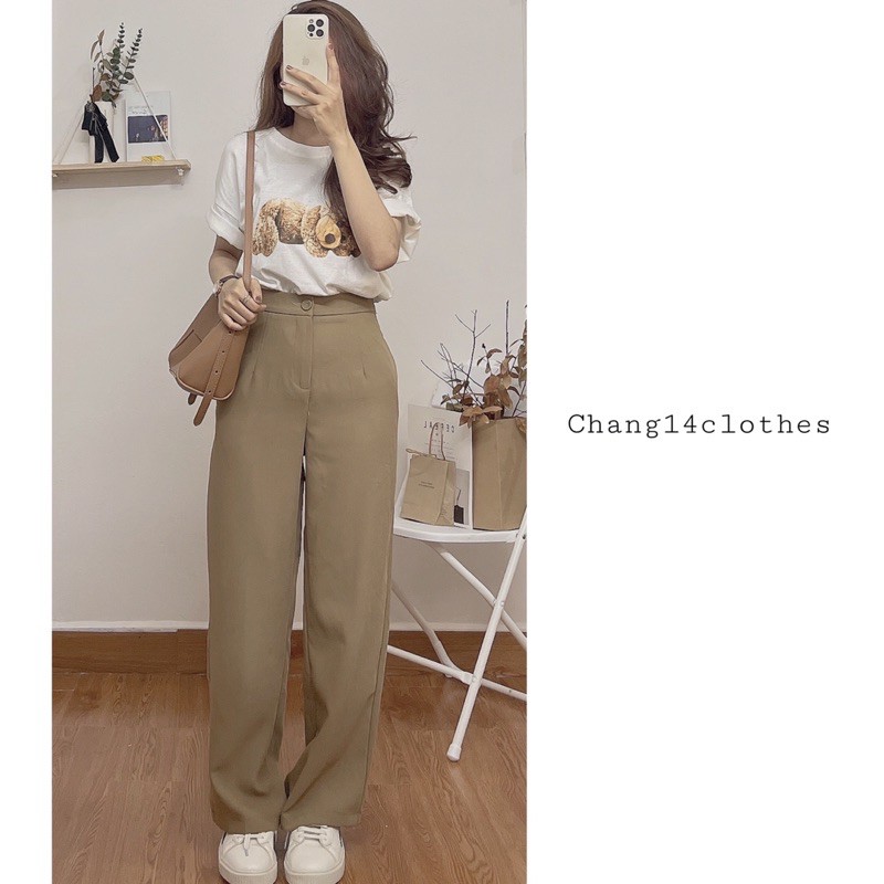 Quần âu khuy bọc thụng nữ | BigBuy360 - bigbuy360.vn