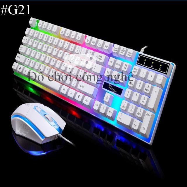 [ THANH LÝ ] Bộ Bàn Phím Giả Cơ Kèm Chuột Gaming G21 | BigBuy360 - bigbuy360.vn
