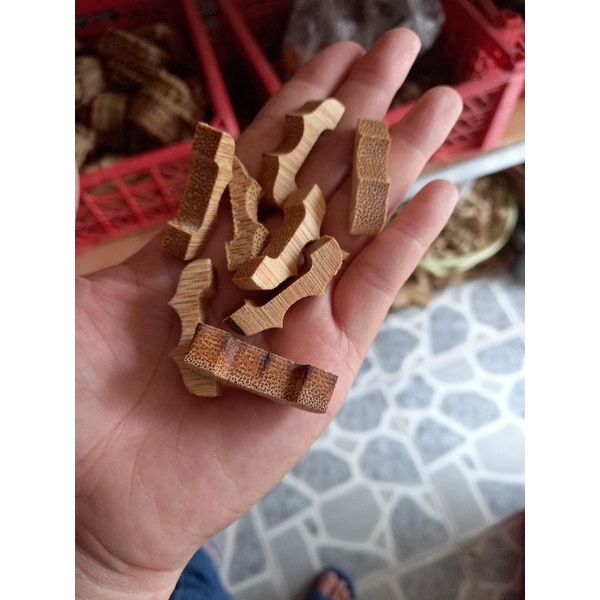 Kê cầu cóng chất liệu tre