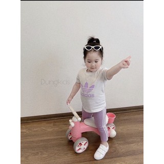 Bộ thể thao das quần dài cho bé gái
