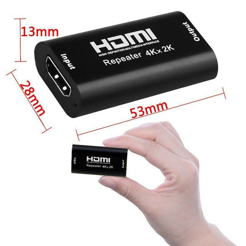 [Mã ELHACE giảm 4% đơn 300K] Đầu nối HDMI có chip khuếch tín hiệu hỗ trợ 4K*2K