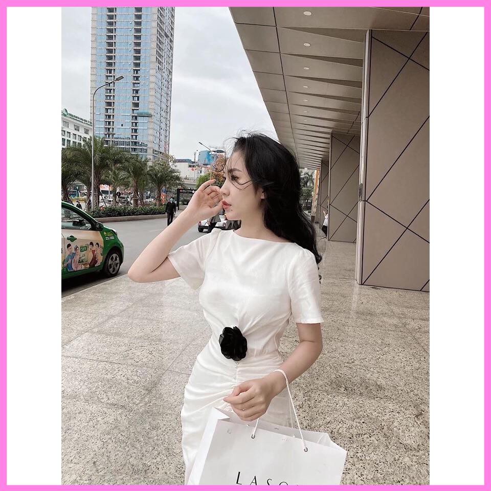 Đầm dự tiệc ôm body kiêu sa Alisabi Dress [ Váy trắng dự Tiệc ] | BigBuy360 - bigbuy360.vn