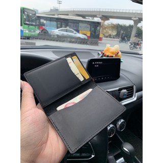 [Da thật Handmade] Ví da thật tối giản - Minimalist wallet