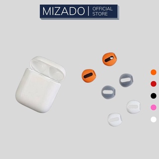 Bộ 2 Nút Đệm Tai Bằng Silicon Chống Trơn Trượt , chống bẩn Cho Tai Nghe AlRPOD 1 AlRPOD 2 AlRPOD PRO i11, i12 MIZADO