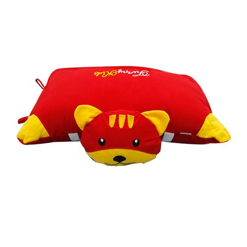 Gối đi xe máy, gối treo xe cho bé hình con mèo kích thước 40x15cm Hometex