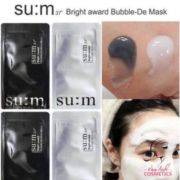 Mặt nạ Su:m37 sủi bọt thải độc da