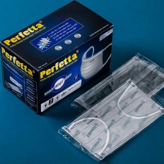 🇻🇳 Khẩu trang Perfetta than hoạt tính(có logo) 4 lớp (hộp 40 cái) Activision Carbon