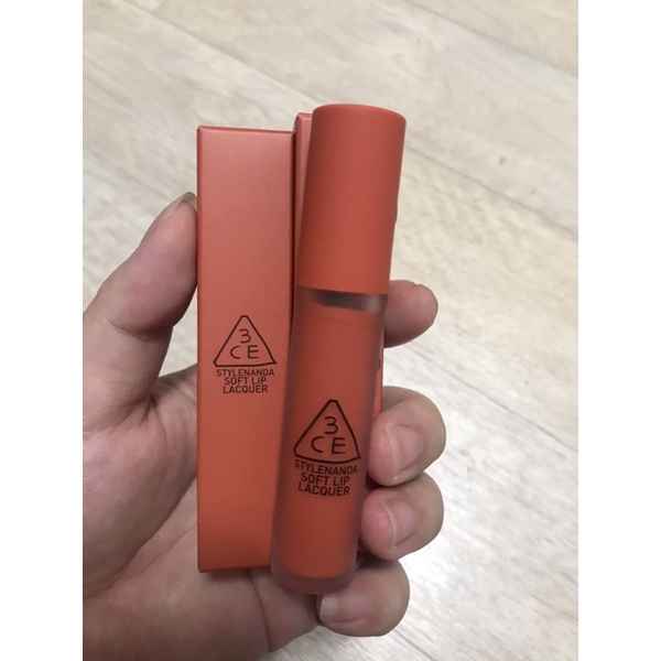 (trả đơn) son 3CE Soft Lip Lacquer chính hãng sale 50%