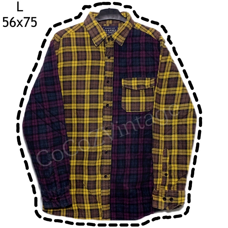 Áo Flannel 2hand