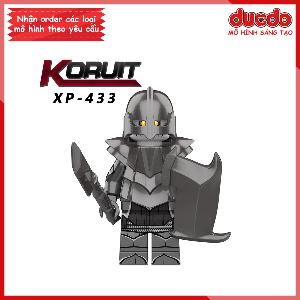 Minifigures lính Orc Chúa Tể Những Chiếc Nhẫn - Đồ chơi Lắp ghép Xếp hình Mô hình Mini Lord of the Rings KORUIT KT1056