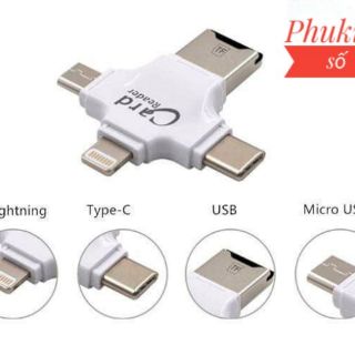 Đầu đọc thẻ nhớ bằng điện thoại android và ios